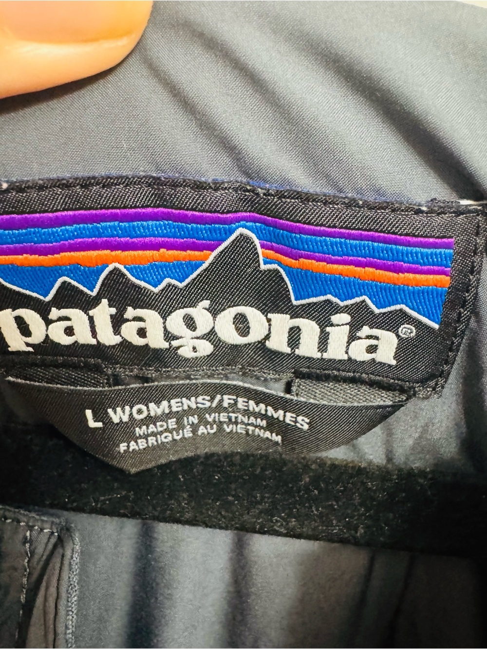 Patagonia Women’s Zemer Bomber Jacket Gray Size Large GUC - Picture 5 of 9